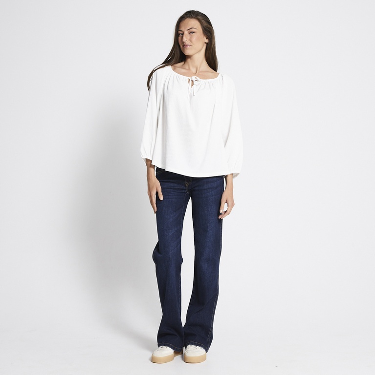 Top "Ava" Off white